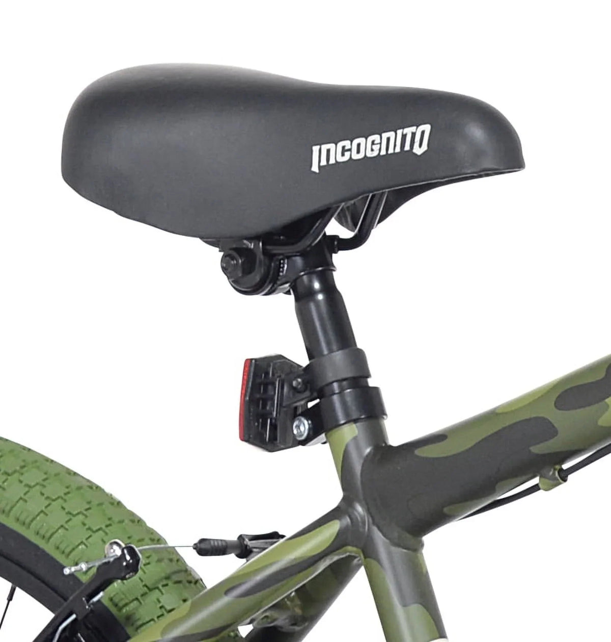20" Kent Incognito BMX Kids Bicycle, Child Ages 7-13 Years, Green Camouflage