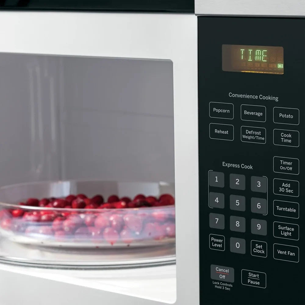 General Electric GE 1.6 Cu. Ft. Over-the-Range Microwave Oven Stainless Steel, JVM3160RFSS