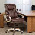 ExOffice Executive Office Chair Desk Chair Comfy Computer Chair Home Office Desk Chair,Brown