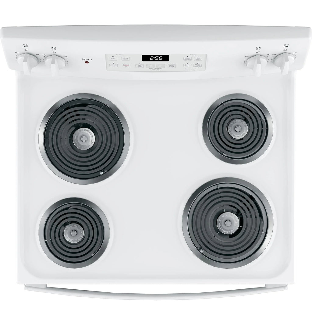 GE® 30" Free-Standing Self-Clean Electric Range