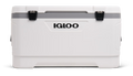Igloo 100 QT Latitude Marine Ultra Hard-Sided Cooler, White and Moonscape Gray