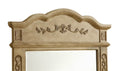 32 in. Traditional Mirror in Antique Beige