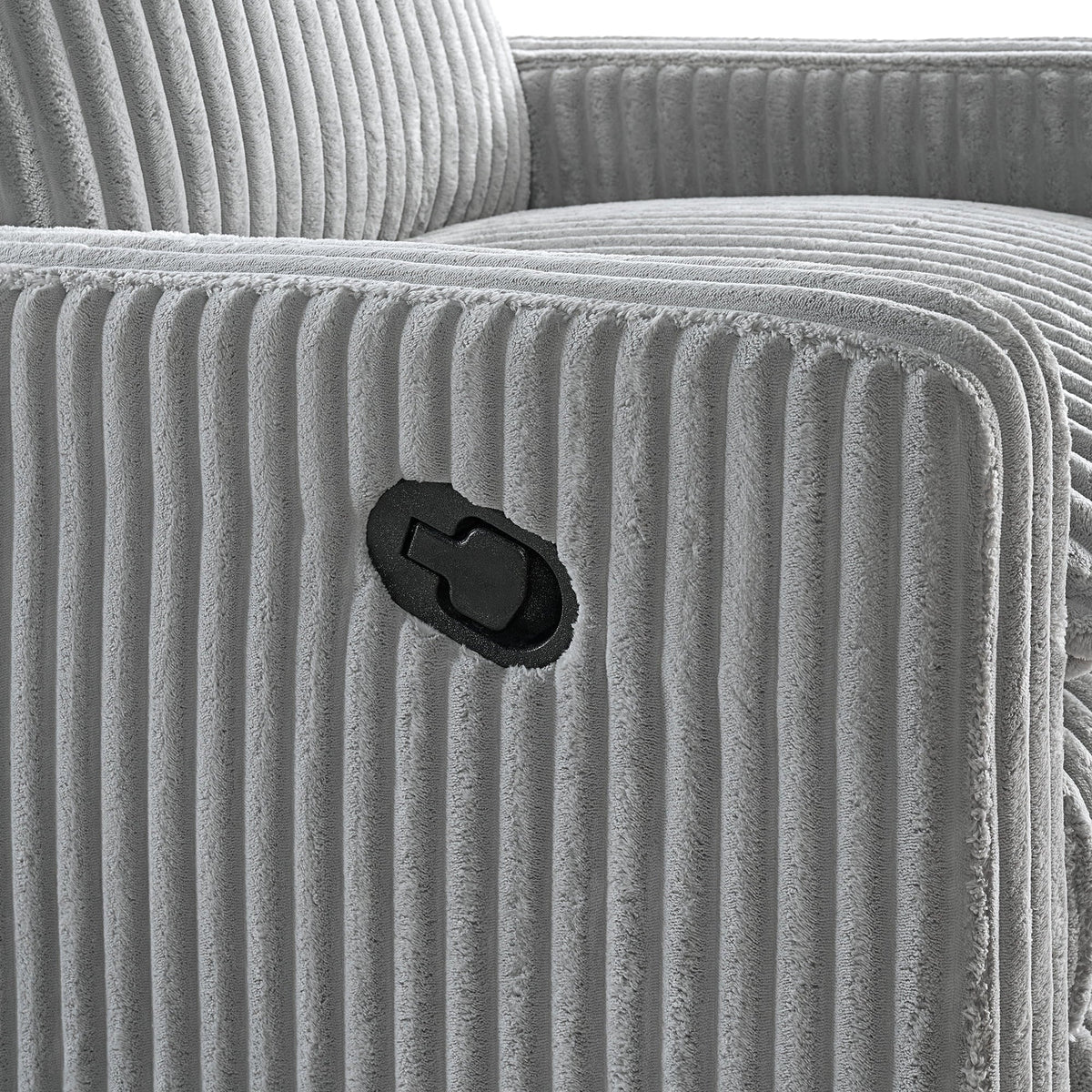 Soho Baby Coventry Glider Recliner Boucle White