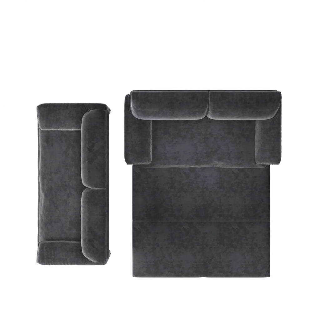 66" Queen Pull Out Sofa Bed, 3-in-1 Convertible Sleeper Sofa with Side Storage,Multi-Functional Velvet Loveseat Bed for Living Room,Bedroom
