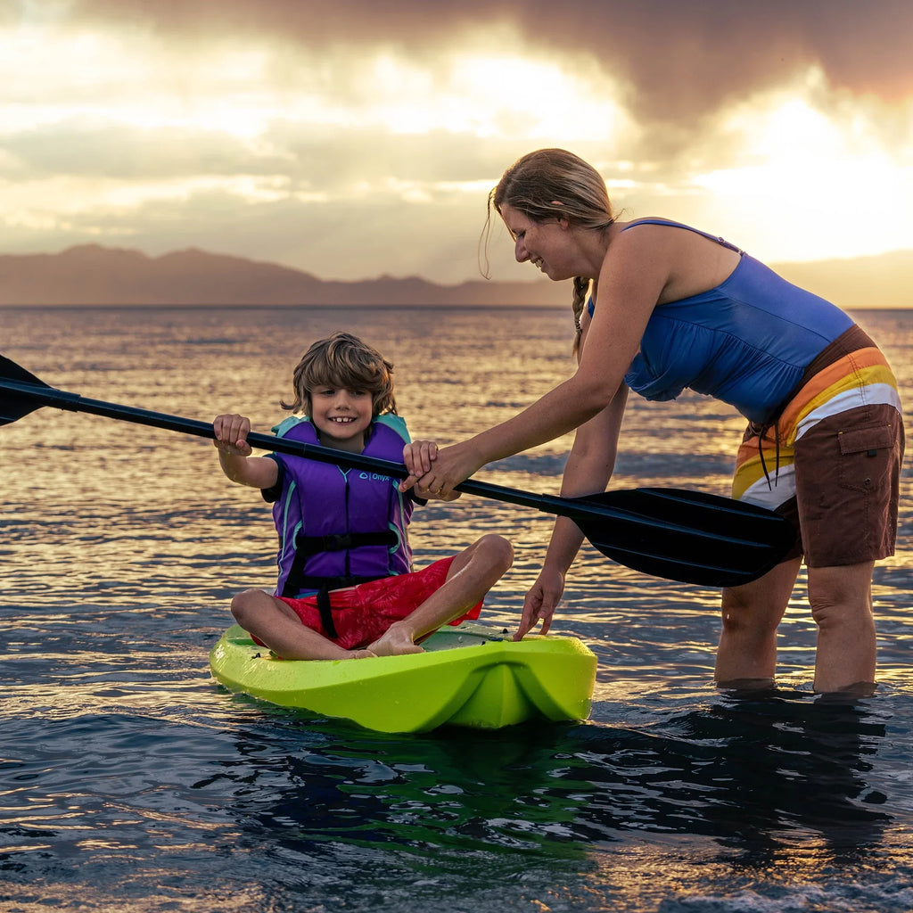 Lifetime Relay 65 in. Sit-on-Top 100 lb. Weight Capacity Youth Kayak, Chartreuse (91323)