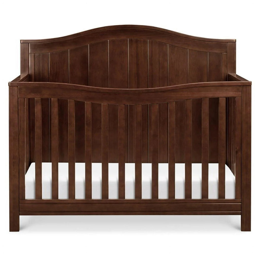Davinci Aspen Modern Pine Wood and MDF 4-In-1 Convertible Crib in Espresso