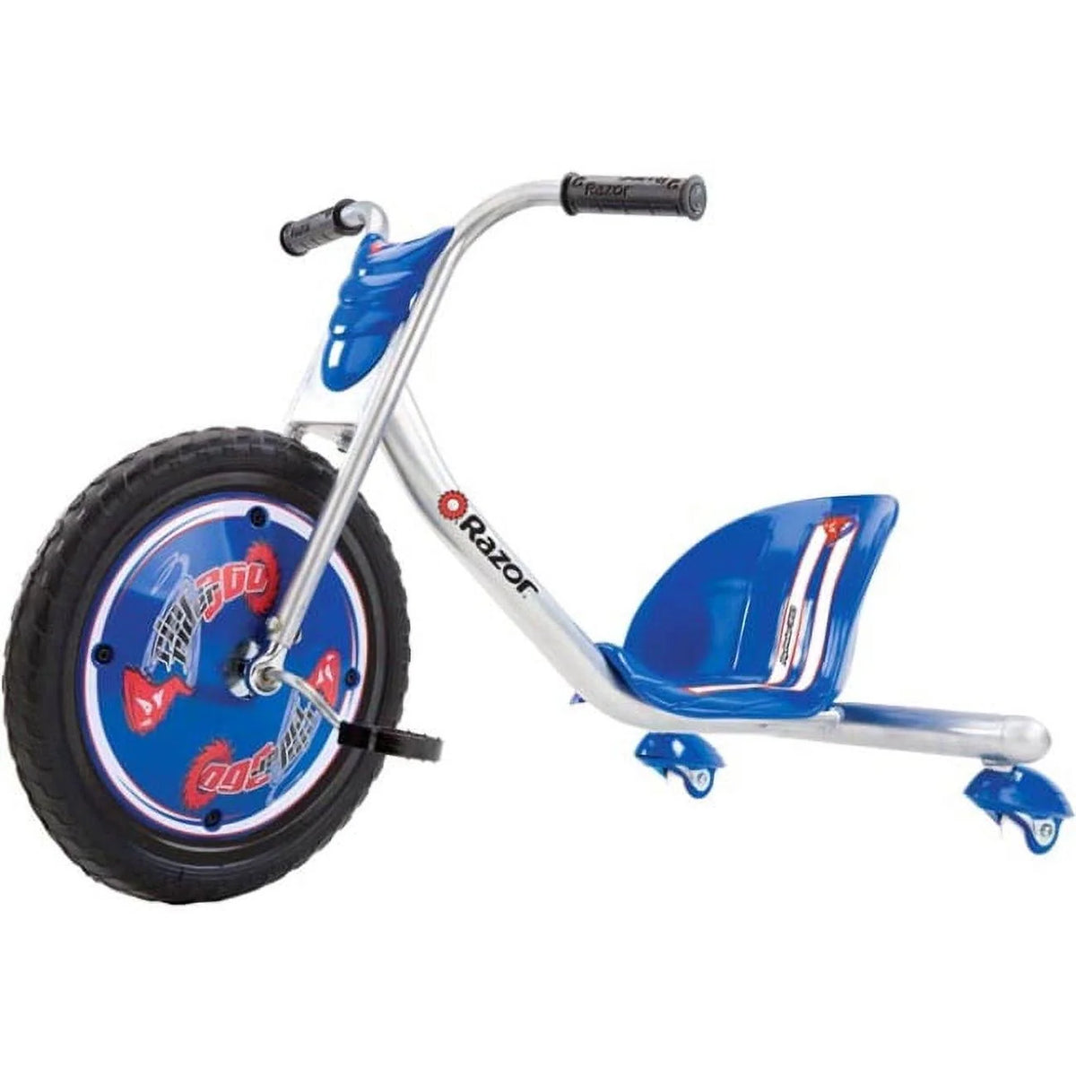 Razor RipRider 360 Drift Trike - Blue. 16″ Front Wheel. 3-Wheeled Ride-on. Tricycle for Child 5+