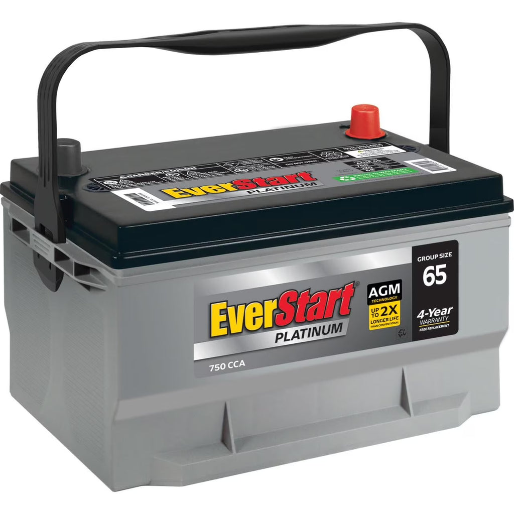 EverStart Platinum AGM Battery, Group Size 65