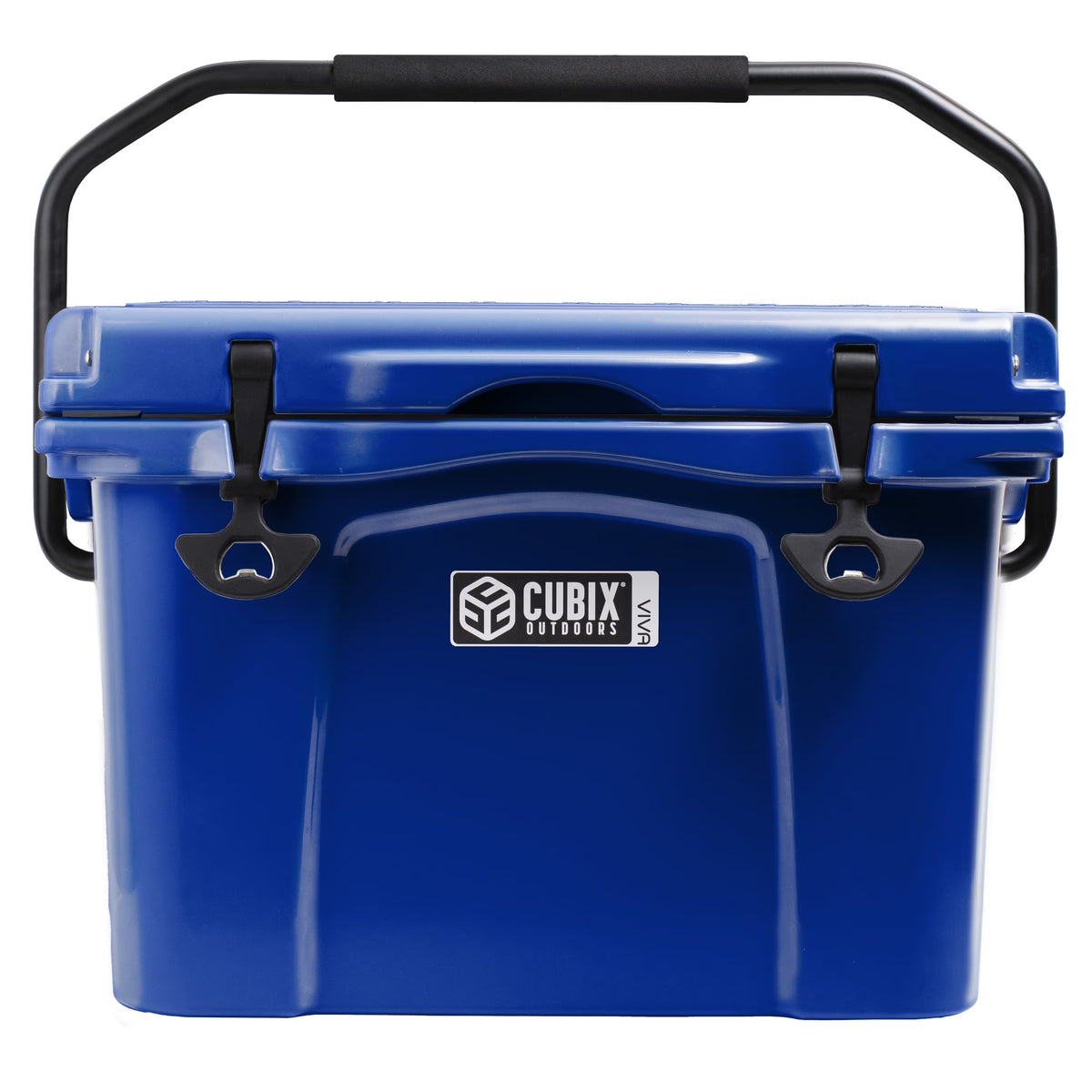 Cubix Outdoors Viva 25 QT Portable Insulated Hard Cooler - Fits 30 Cans - Abyss Blue