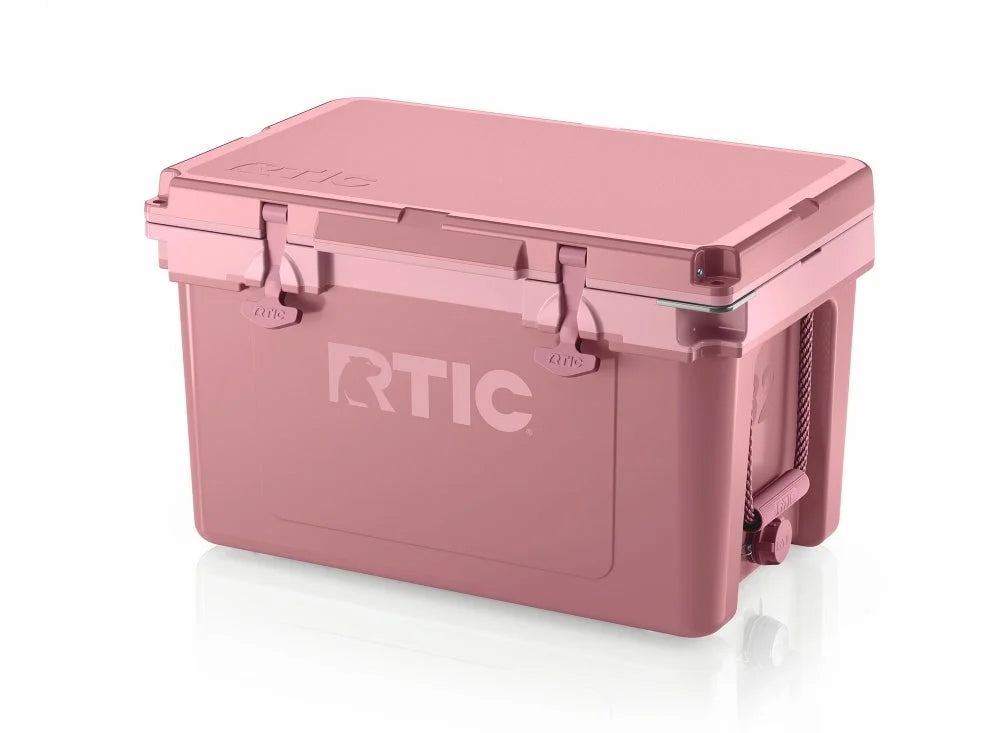 RTIC 32 QT Ultra-Light Hard-Sided Ice Chest Cooler, Fits 48 Cans, Dark Grey & Cool Grey