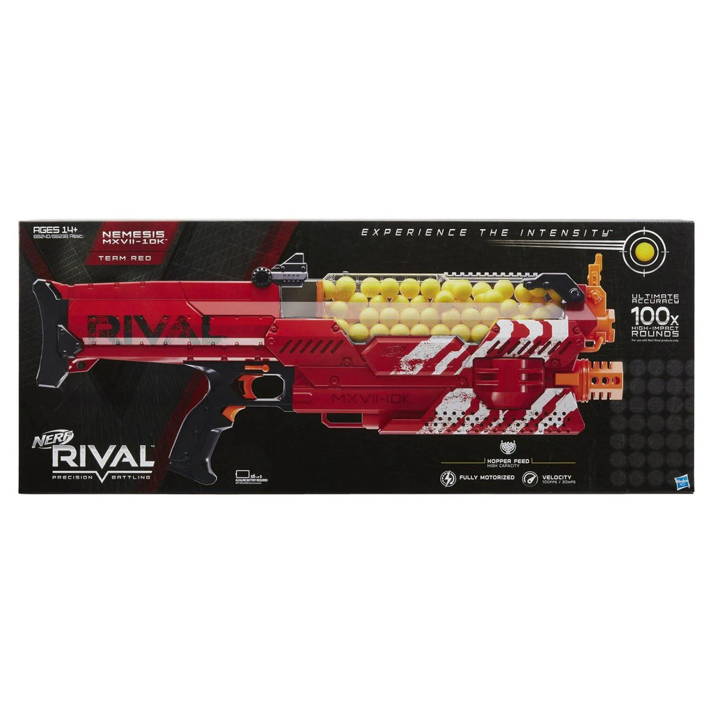 Nerf Rival Nemesis MXVII-10K. Red