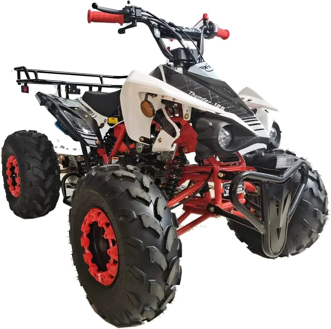 X-Pro Brand 125cc ATV with Automatic LED Headlights