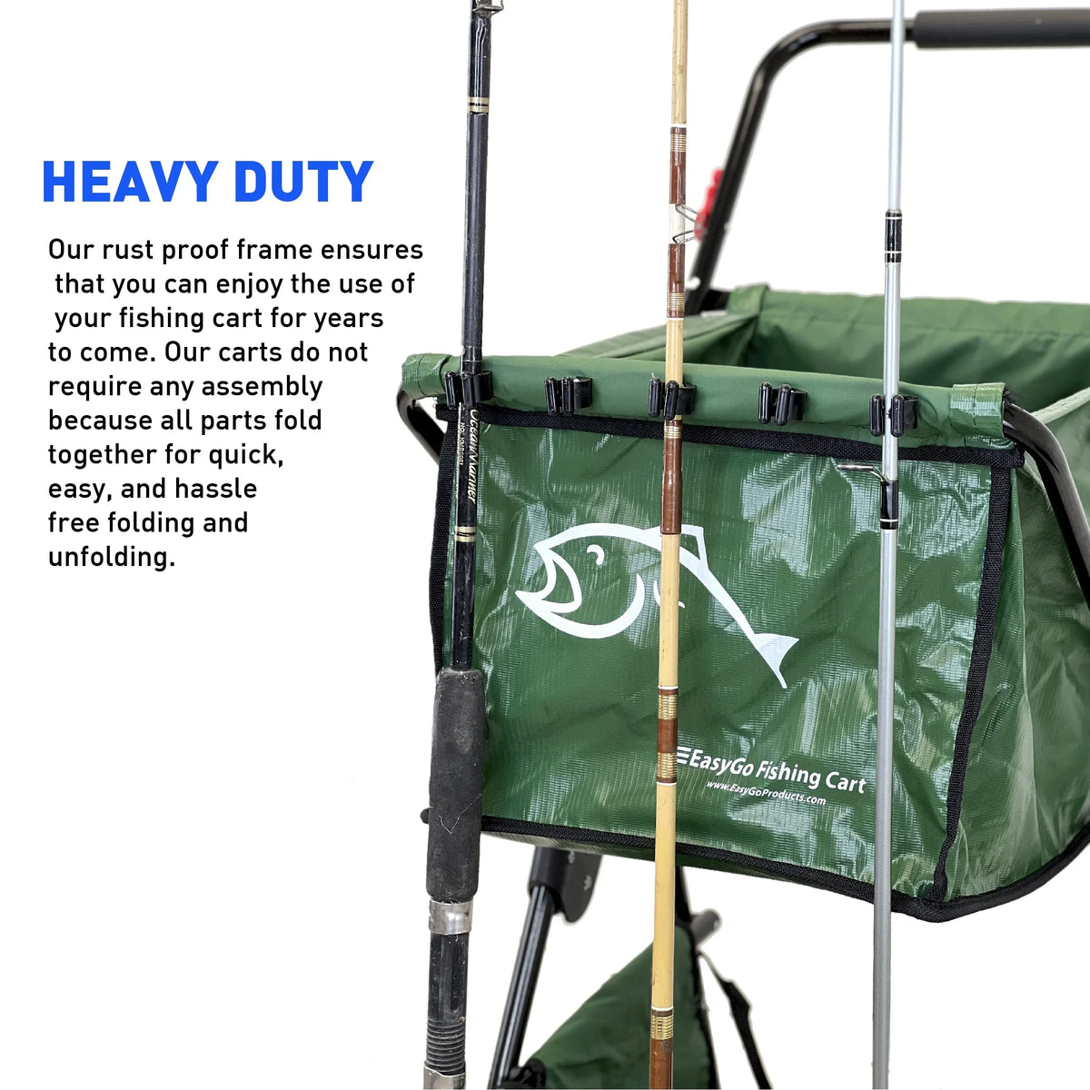 Fishing Chair with Rod Holder Built In Cooler Hands Free Fishing Pole Holder - Storage Pouch Storage Bag for Fishing Accessories Full Size Portable & Folding Ruler for Measuring Fish