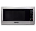 Farberware Countertop Microwave Ov 1100 Watts, 2.2 cu ft - Smart Sensor With LED Lighting and Child Lock - Perfect for Apartments and Dorms - Easy Clean Black Interior, Stainless Steel