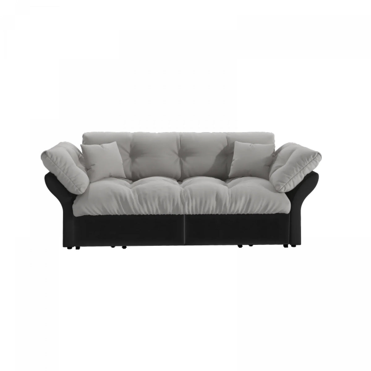 66" Queen Pull Out Sofa Bed, 3-in-1 Convertible Sleeper Sofa with Side Storage,Multi-Functional Velvet Loveseat Bed for Living Room,Bedroom