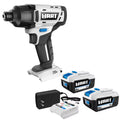 HART 20-Volt Cordless 1/4" Hex Impact Driver 2-Pack 4AH Battery Kit Bundle