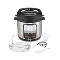 Hamilton Beach 6 Quart 6-in-1 Pressure Cooker, Multi-Cooker, Slow Cooker, Steamer, Saut", Rice Cooker, & More