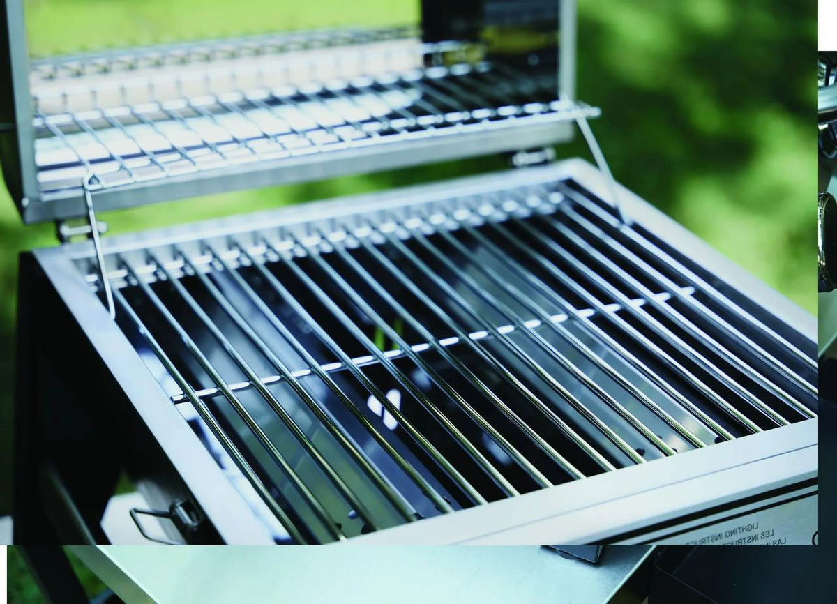 Expert Grill 2-Burner Tabletop Gas Grill, Stainless Steel, 13,000 BTUs