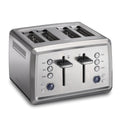 Hamilton Beach Digital 4-Slice Toaster with 3 Preset Functions & Removable Crumb Tray, Stainless