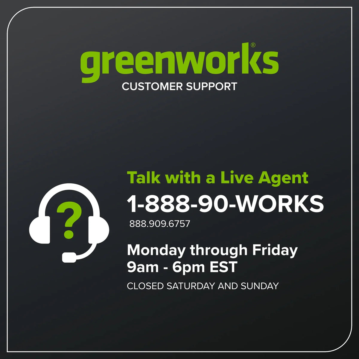 Greenworks 60V 16" 1.5kW Brushless Chainsaw with 2.5 Ah Battery & 3 Amp Charger 2028602
