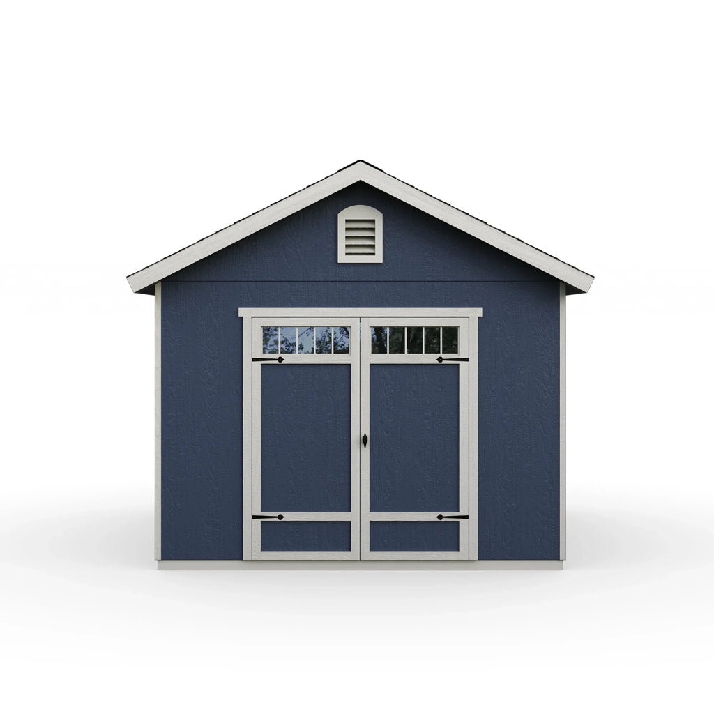 Handy Home Products Beachwood 10 ft. x 12 ft. Wood Storage Shed (with Floor)
