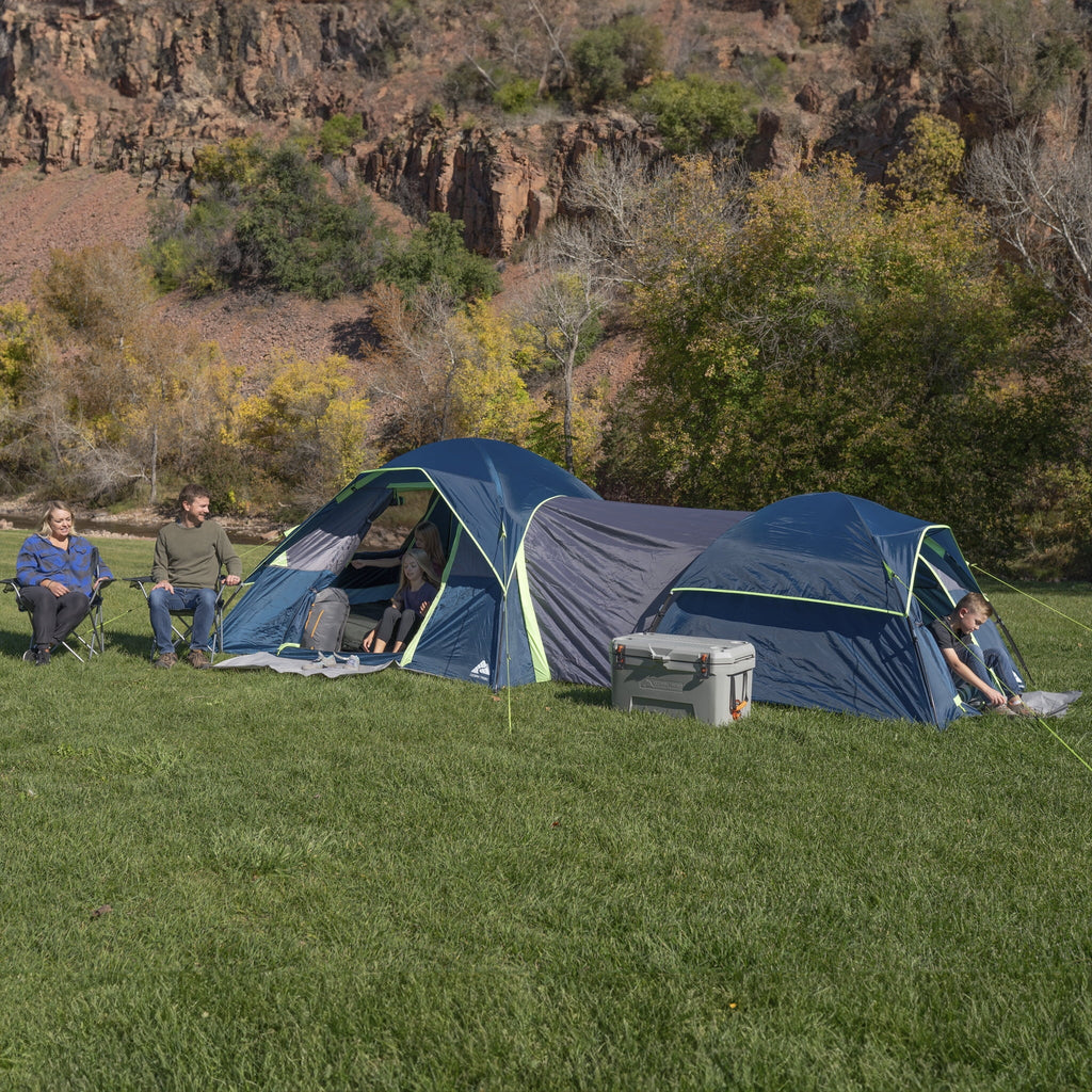 Ozark Trail 8 Person Dual Dome Tent - 17ft. x 9ft. - 21.89 lbs.