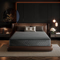 LIBORIA Queen Mattress, 10 inch Gel Memory Foam Hybrid Mattress for Cooling Sleep & Pressure Relief, Medium Firm, CertiPUR-US