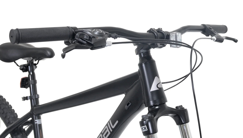 Ozark Trail 27.5" Vibe Mountain Bicycle, Small Frame, Fits Riders 5'0" - 5'6", Black, Adult, Unisex