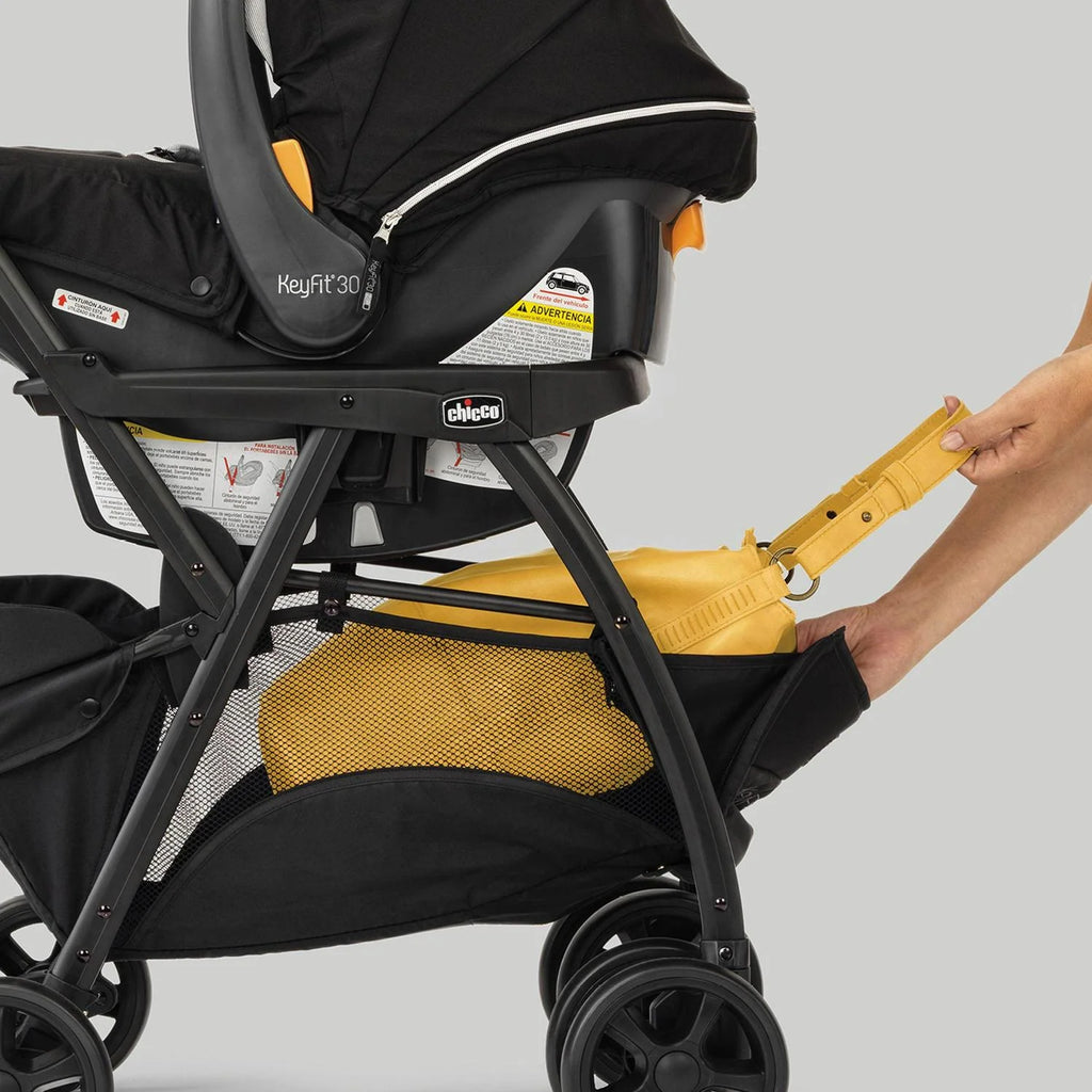 Chicco KeyFit Caddy Frame Stroller - Black (Black). New
