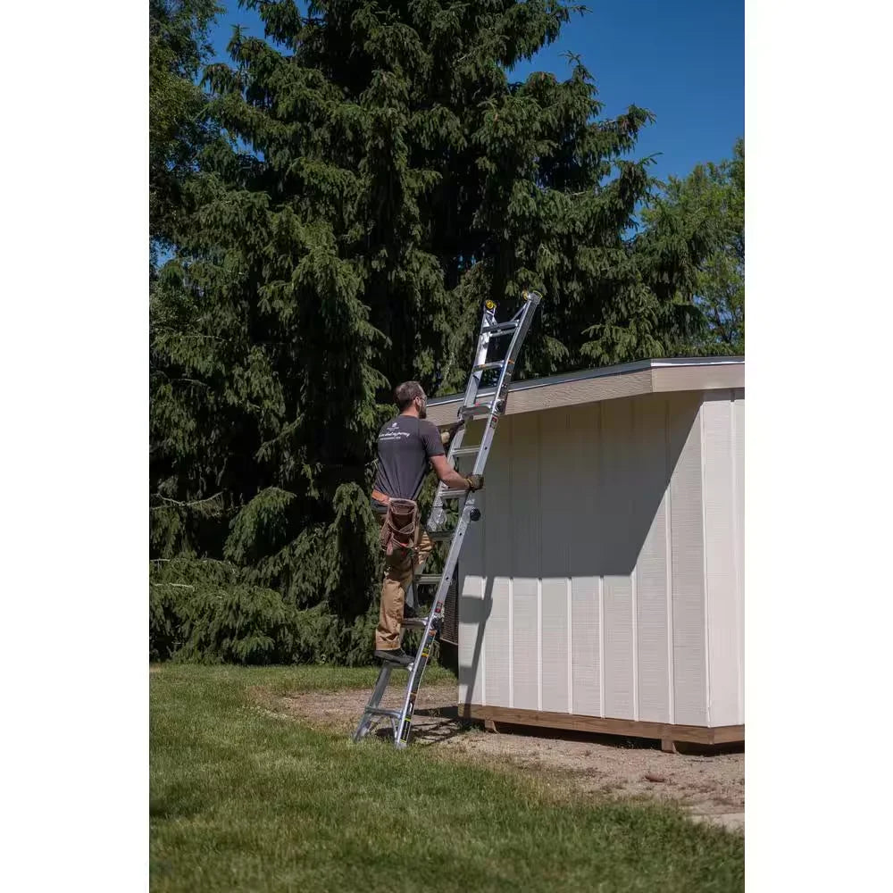 Gorilla Ladders Multi-Position Ladder 14 ft. Reach Height 375 lbs. Load Capacity
