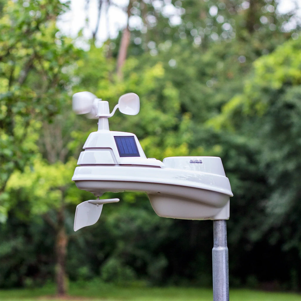 AcuRite Iris (5-in-1) Wireless Home Weather Station, Indoor/Outdoor Temperature, Humidity, Wind, and Rain (01529M)