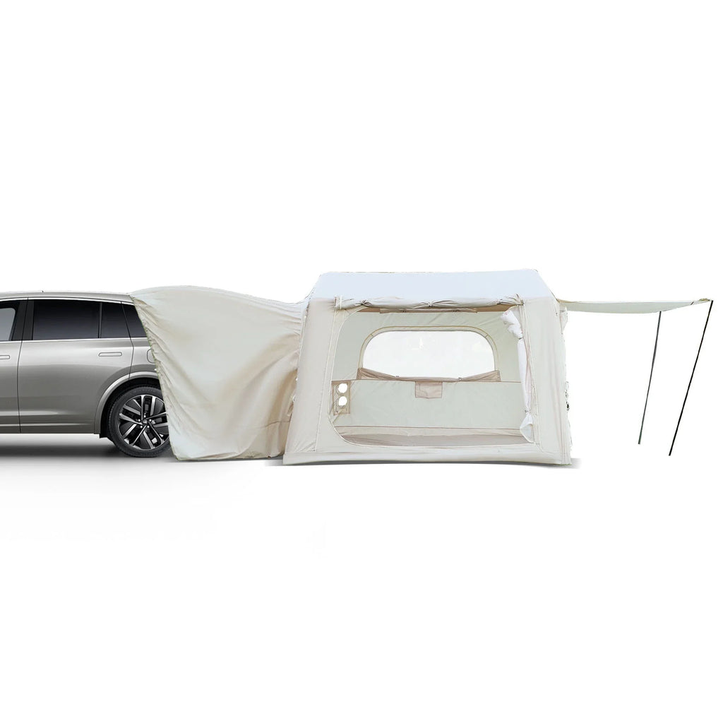 CQSXDA Easy Setup Inflatable SUV Tent in Waterproof Oxford Fabric for 4 Season Camping - Accommodates 6 to 8 People