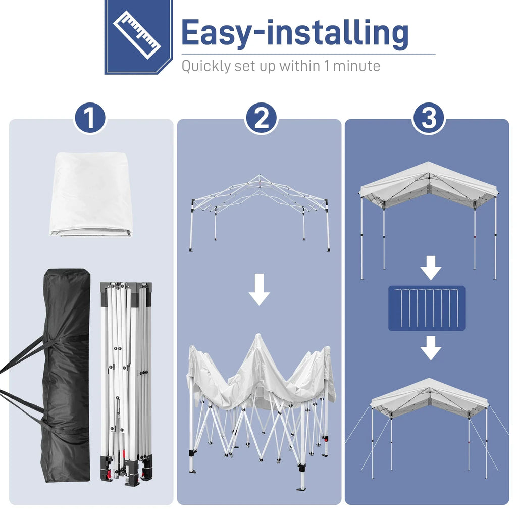 Zimtown Canopy 10x10 Pop Up Canopy Waterproof Canopy Tent Straight Leg Pop Up Tent