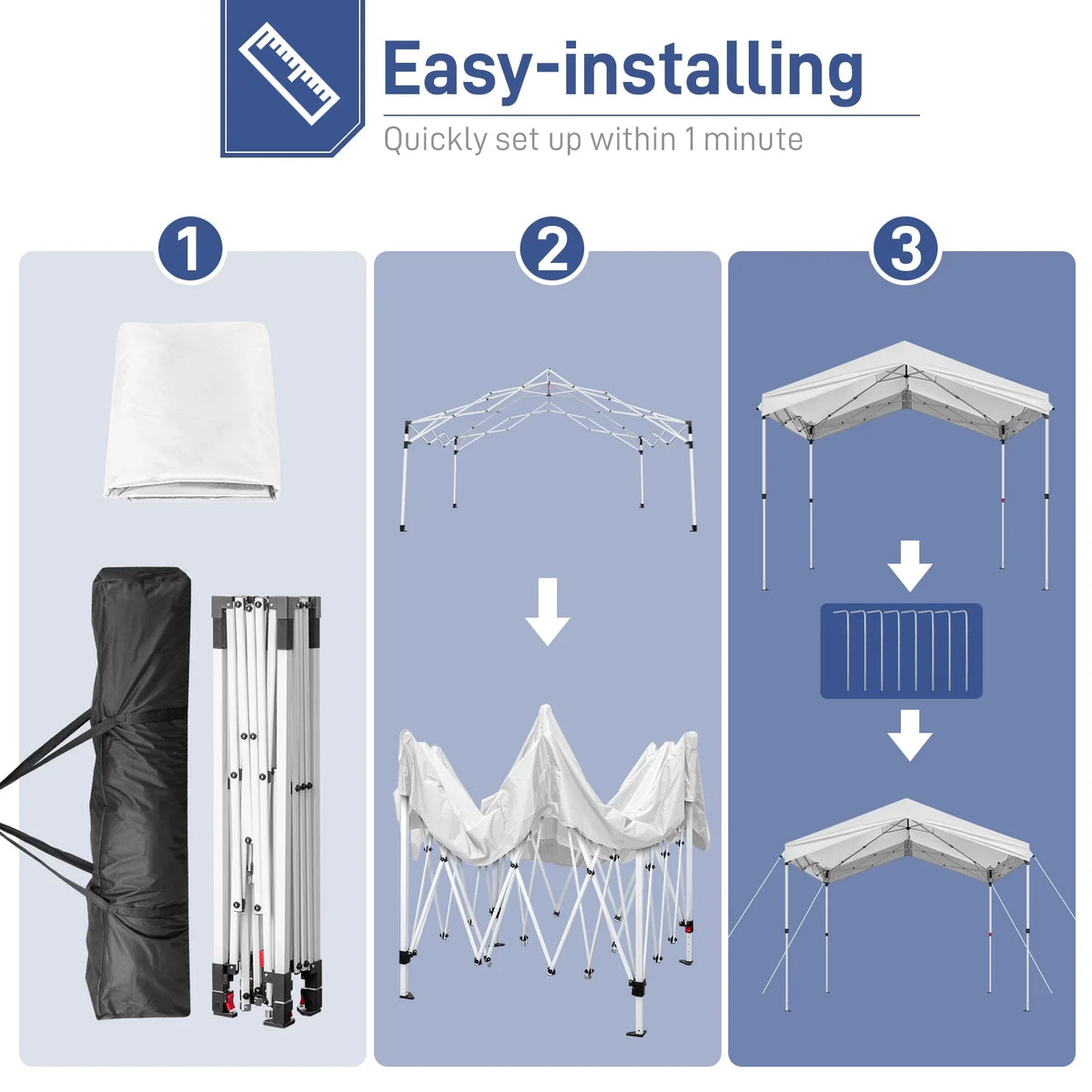 Zimtown Canopy 10x10 Pop Up Canopy Waterproof Canopy Tent Straight Leg Pop Up Tent