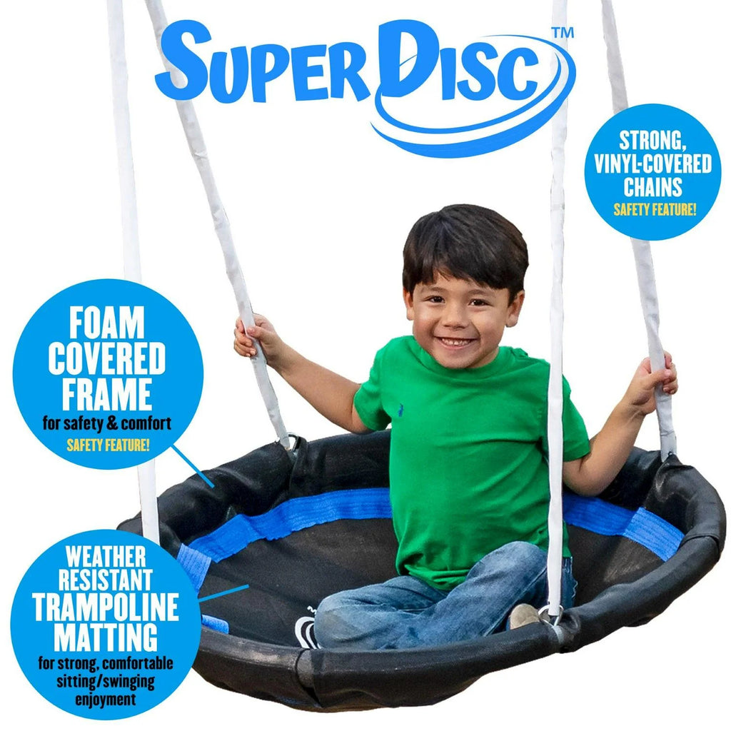 XDP Recreation Surf N Swing Set with Wave Slide. Super Disc Swing. Swing Seat. Stand R Swing. & Surf N Board Swing
