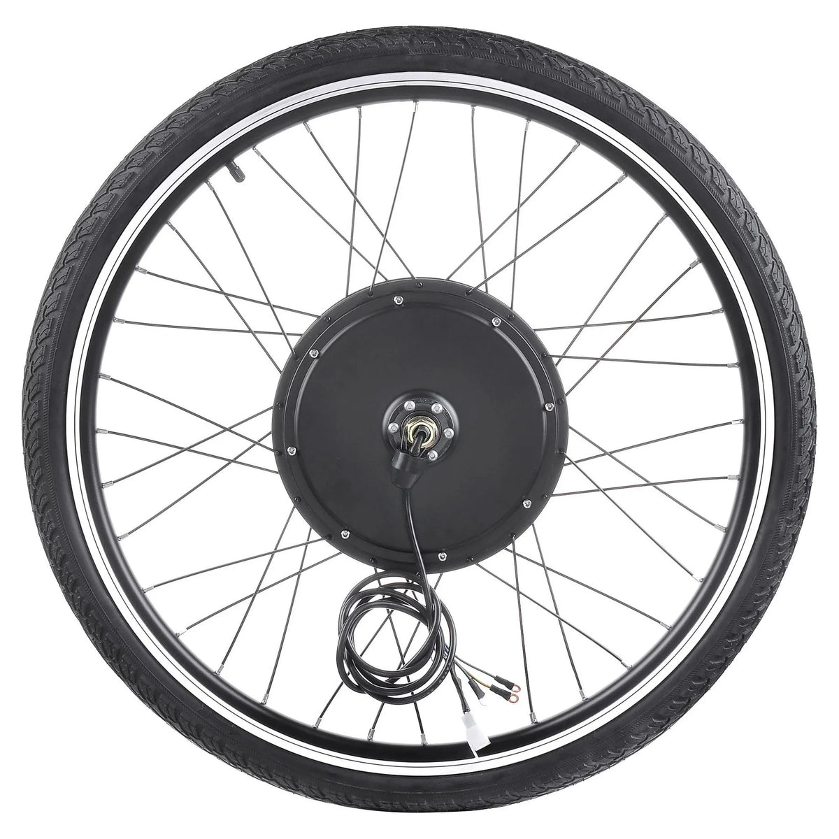 Yescom Electric Bike Conversion Kit 48V 1000W 26" Front Wheel E-Bike Conversion Kit Dual Mode Controller