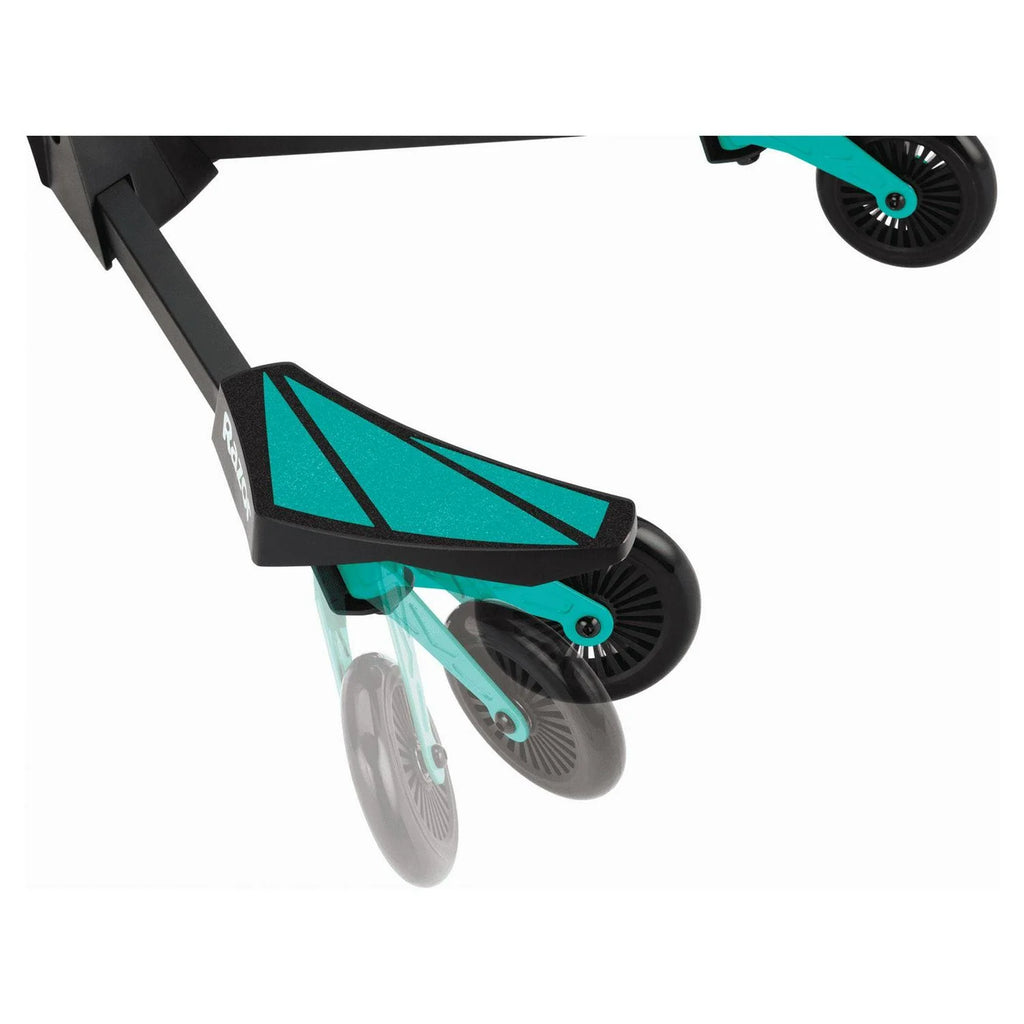 Razor Teal 3-Wheel Drifting Delta Wing Scooter- Ages 6+