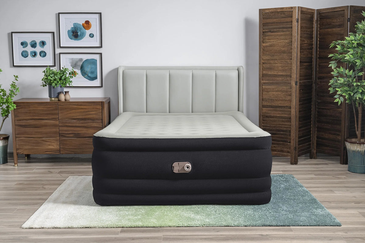 Bestway Tritech Air Mattress Queen 24" with Built-in AC Pump Included