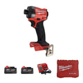 Milwaukee M18 FUEL 1/4" Hex Impact Driver Kit �C 18V Brushless Cordless Driver with 2 x 5.0Ah Batteries, Charger, and Case (Model 2953-22)