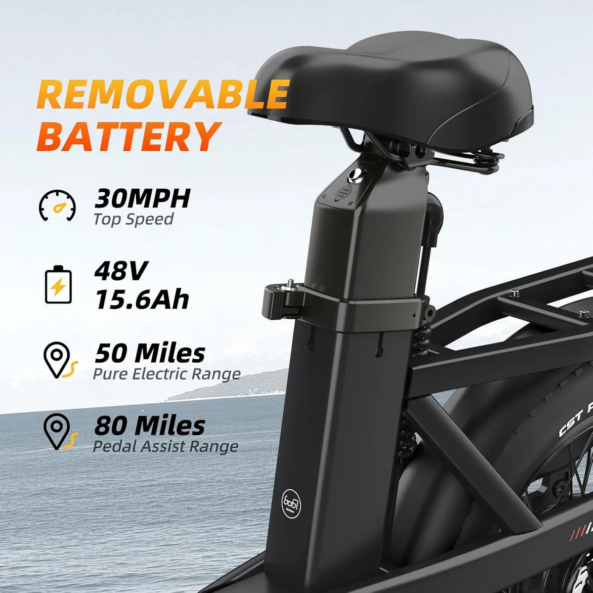 Electric Bike for Adults with 1500W Peak Motor,80Miles Max Range,7 Speed Gear,750WH Detachable Battery,Folding Ebike with 20'' Fat Tire"Full Suspension UL Certificated Bicycle