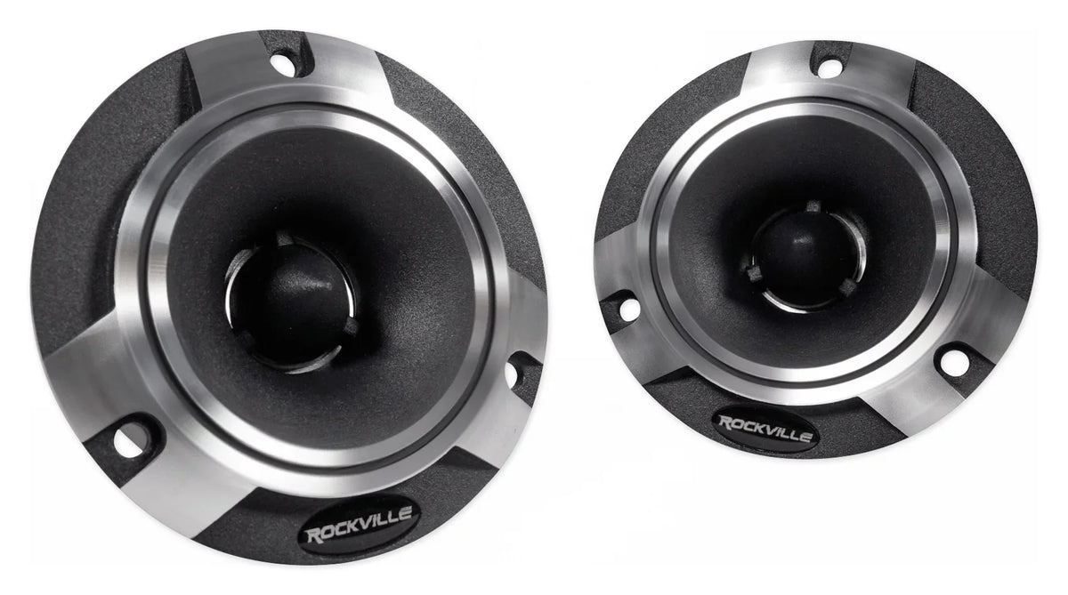 2) Pairs Rockville X6.5C Competition 6.5" 1000 Watt Component Car Audio Speakers