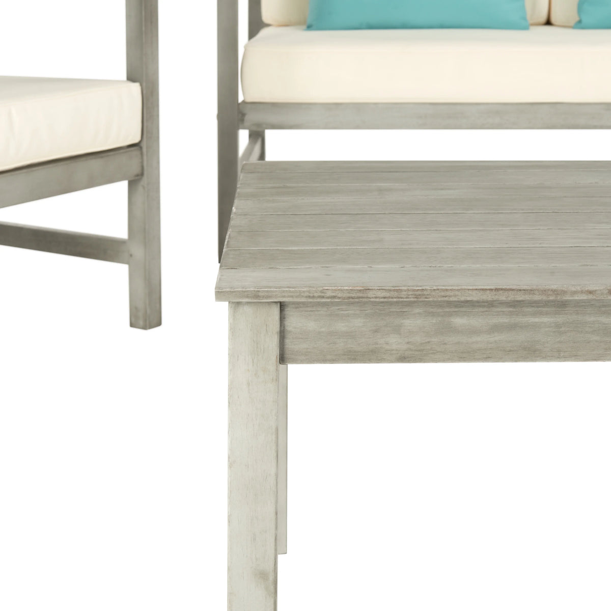 Safavieh Montez 4 Piece Outdoor Set with Accent Pillows