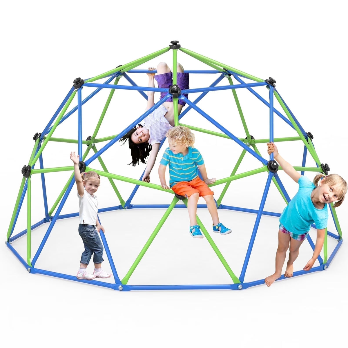WOSTOO 10FT Climbing Dome,Kids Dome Climber Jungle Gym Outdoor Toddler Play Set for Kids 3-10 Year Outdoor Play, Supports up to 880lbs