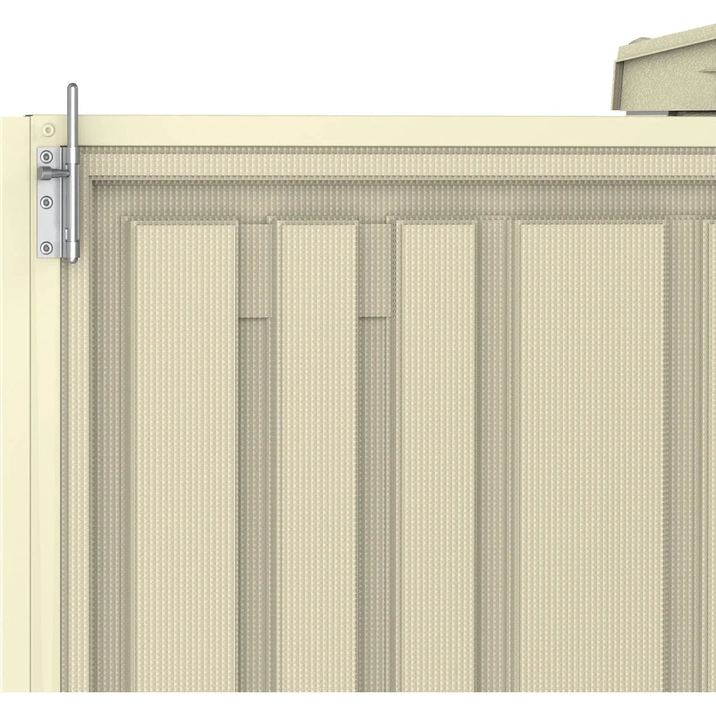 Duramax 8ft x 5.5ft Duramate Vinyl Shed with Foundation