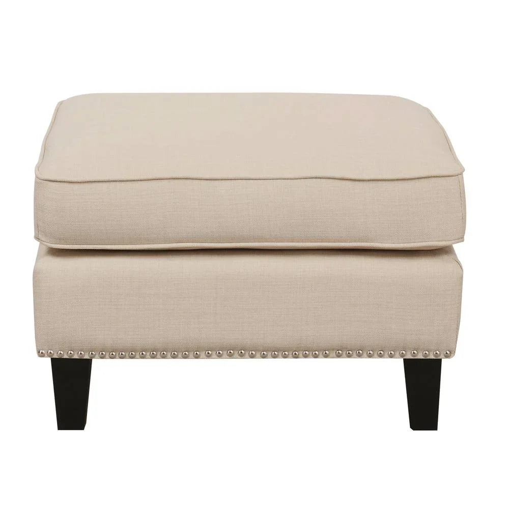 Picket House Emery Ottoman Heirloom Charcoal
