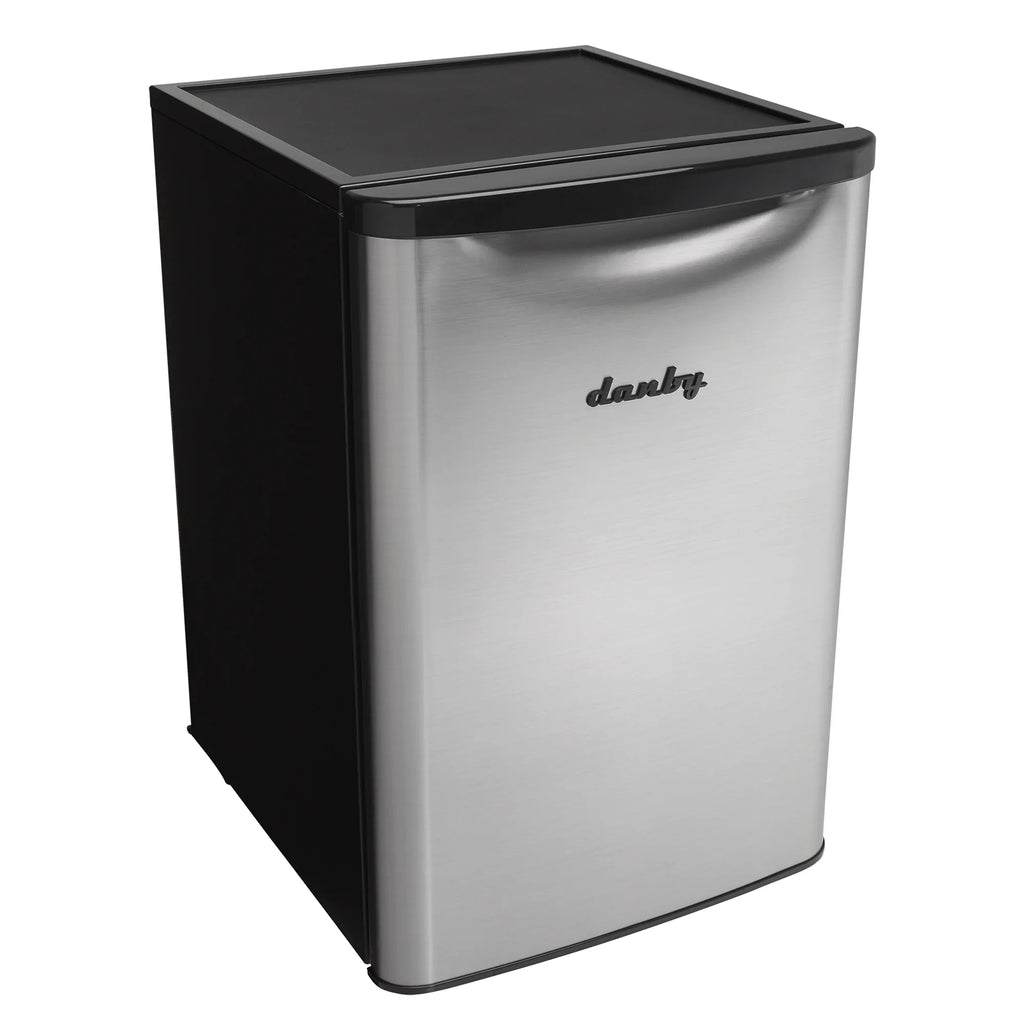 Danby 2.6 cu. ft. Compact Fridge in Stainless Steel (DAR026A2BSLDB)