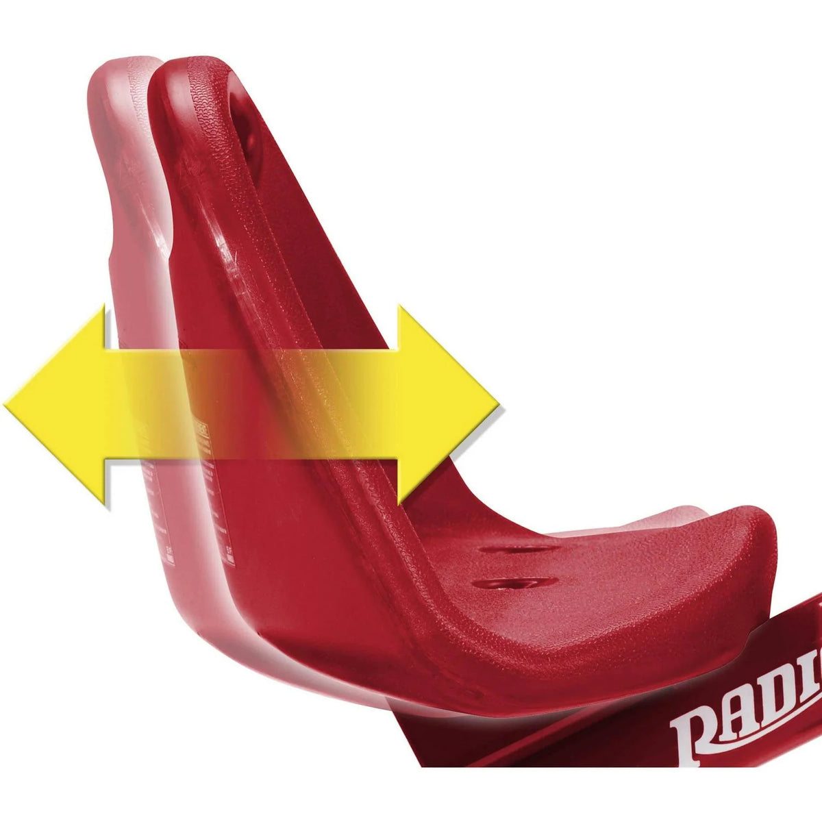 Radio Flyer Deluxe Steer & Stroll Tricycle with Parent Push Handle and Adjustable Seat for Ages 2 to 5 Years