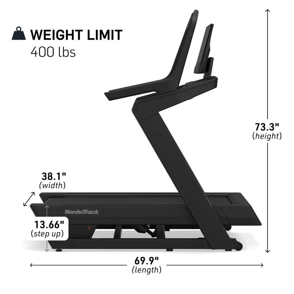 NordicTrack X16 Treadmill with 40% Incline for Strength and Cardiovascular Health