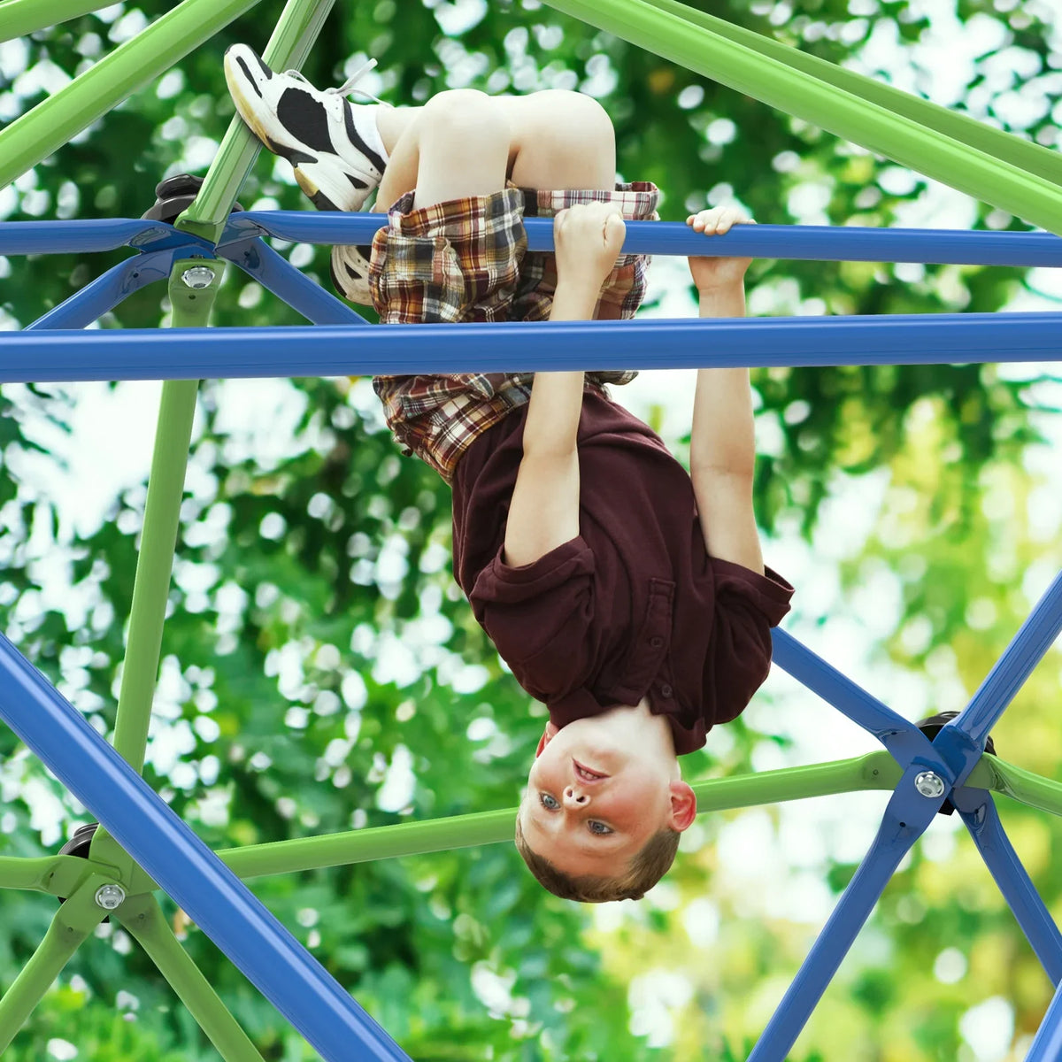 WOSTOO 10FT Climbing Dome,Kids Dome Climber Jungle Gym Outdoor Toddler Play Set for Kids 3-10 Year Outdoor Play, Supports up to 880lbs