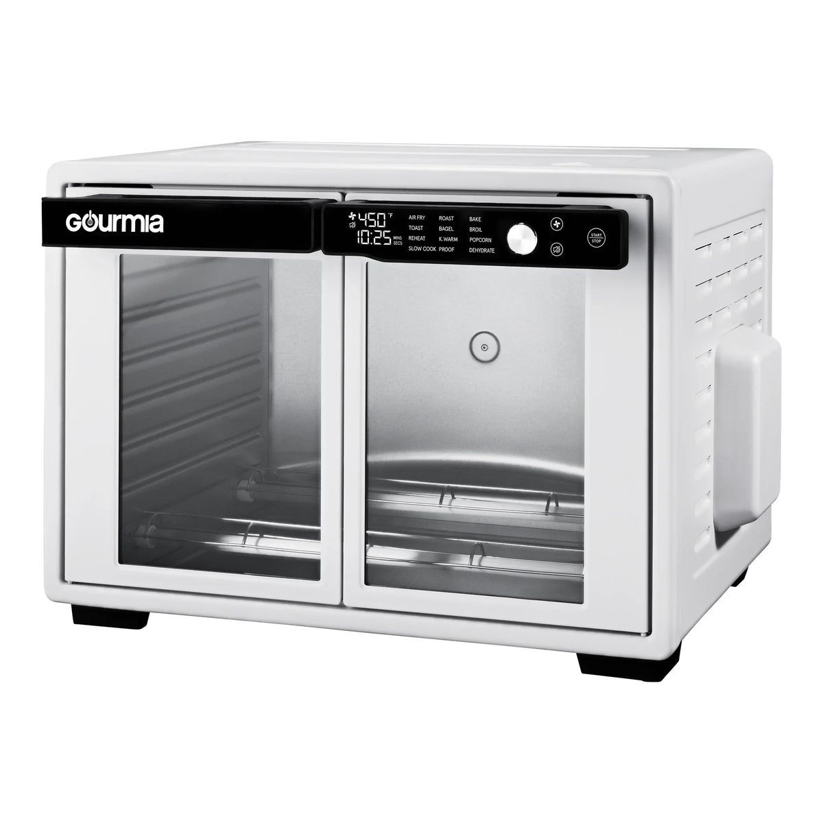 Gourmia 1700W 9-Slice Digital Toaster Oven Air Fryer, 12 Cooking Preset, 35L, Stainless Steel